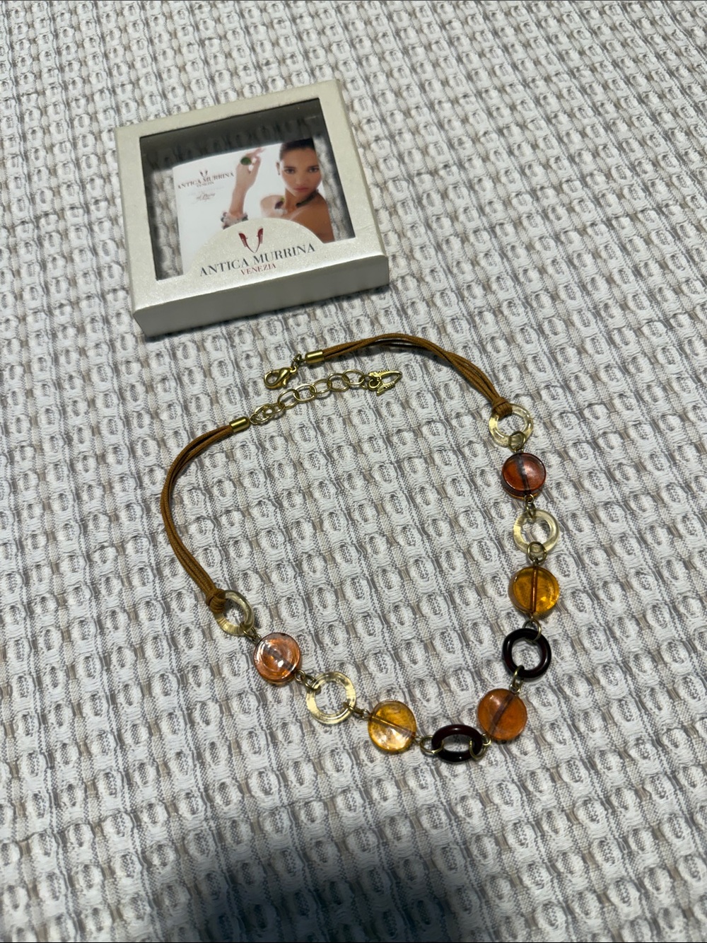 handmade italian glass necklace
